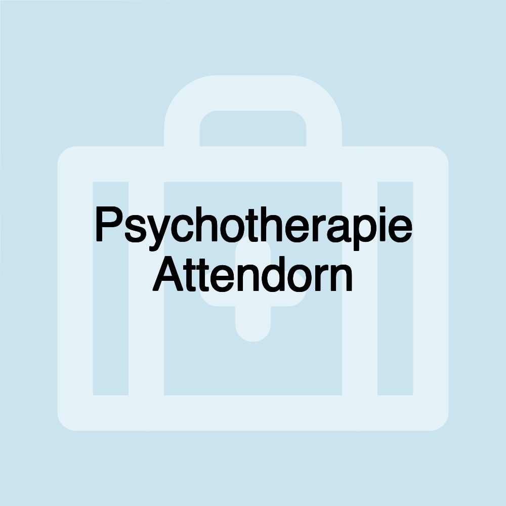 Psychotherapie Attendorn