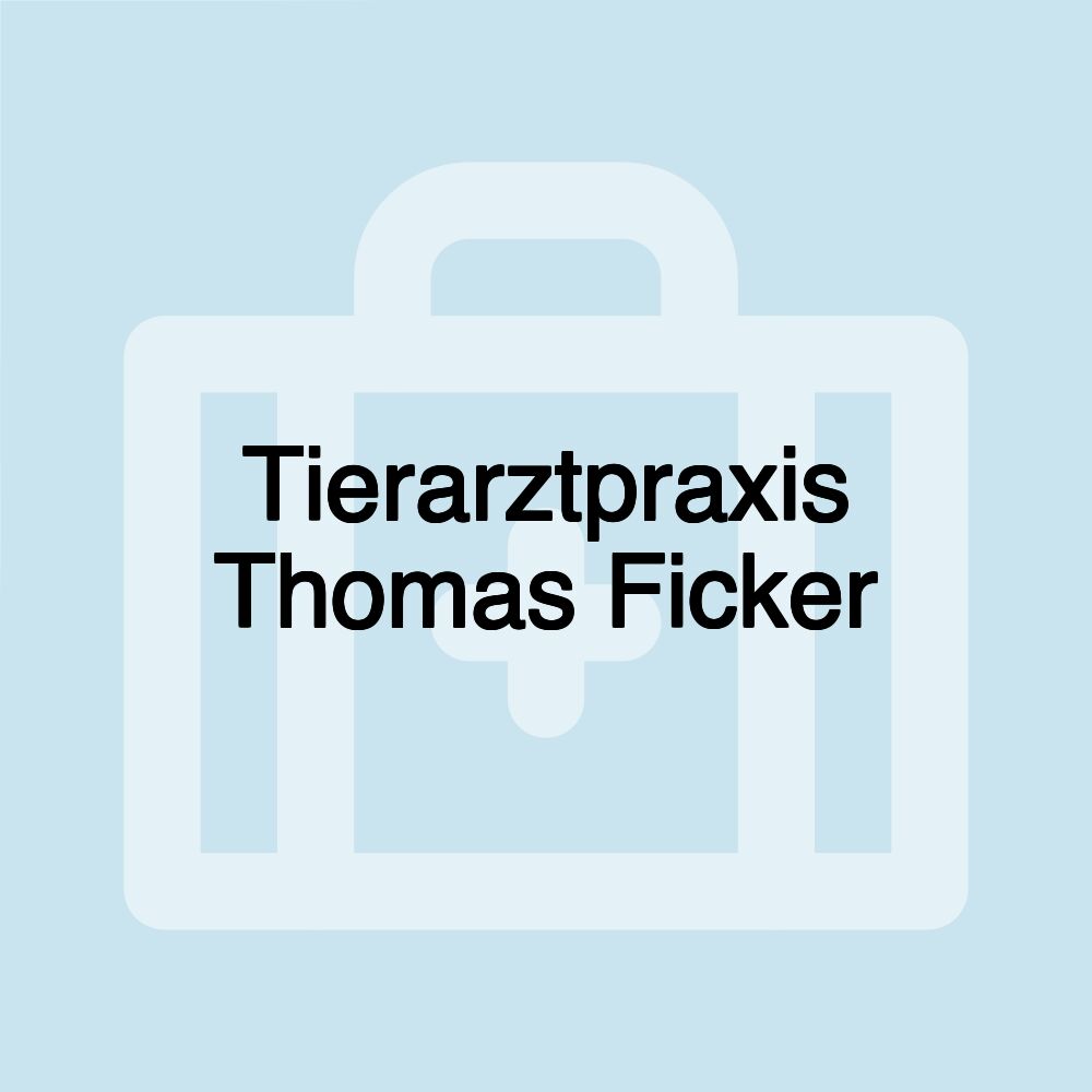 Tierarztpraxis Thomas Ficker