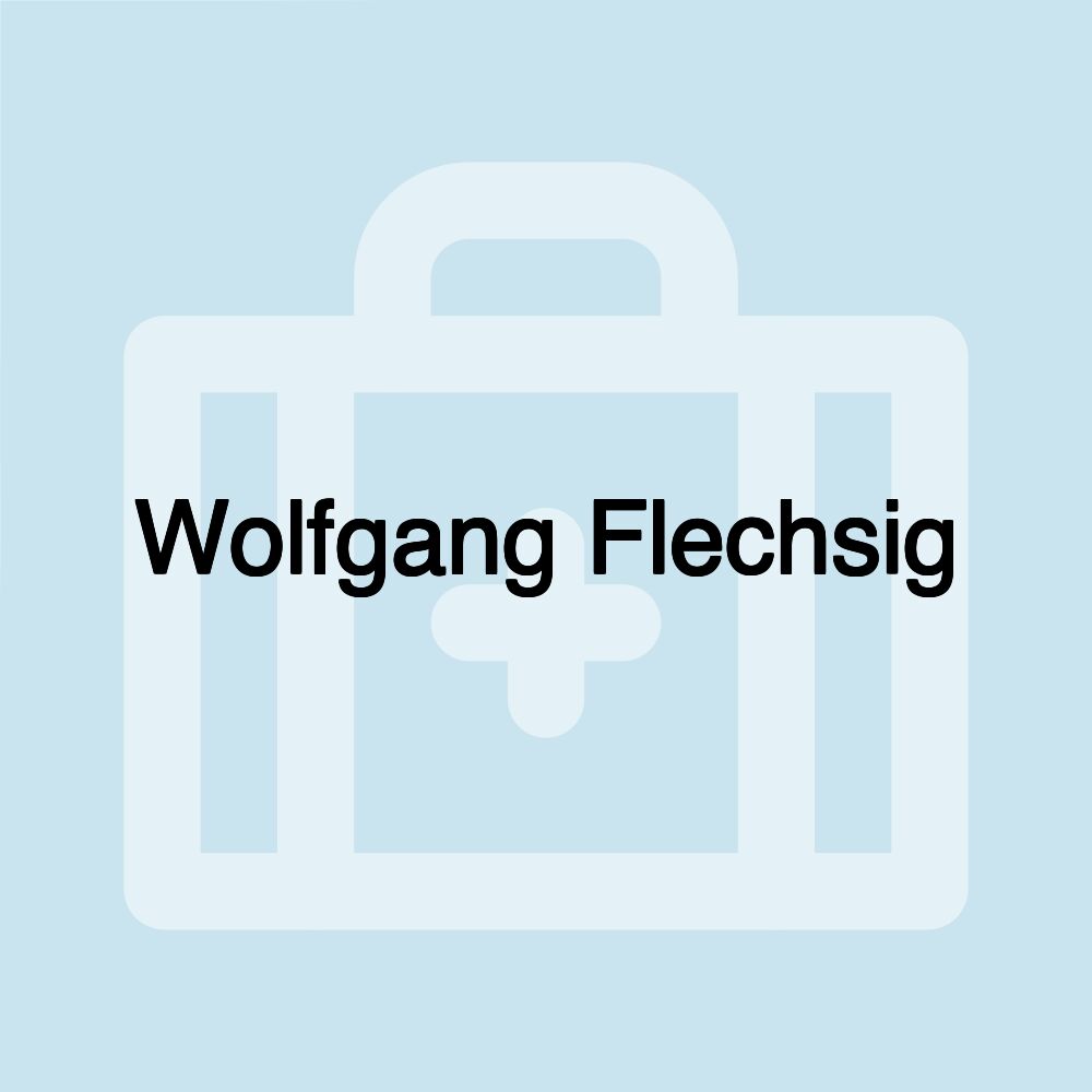 Wolfgang Flechsig