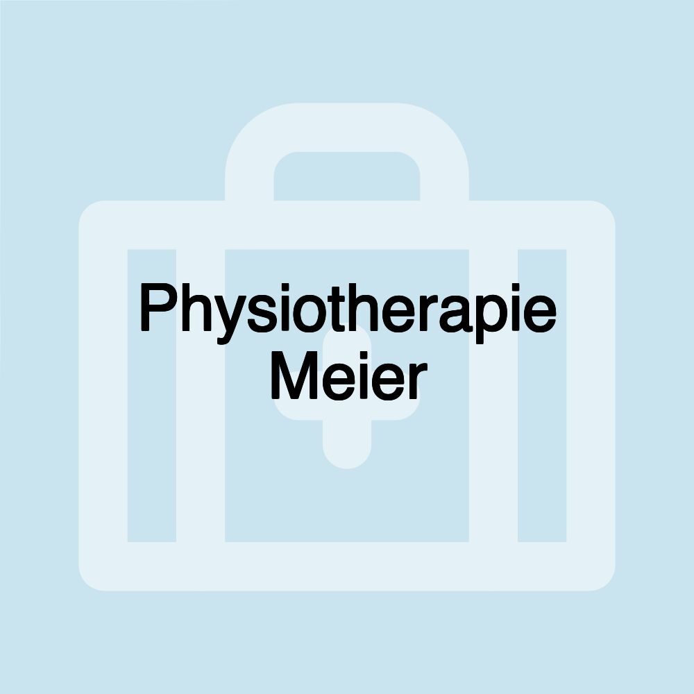 Physiotherapie Meier