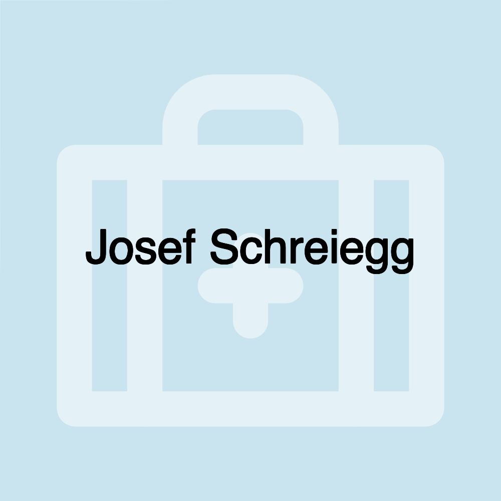 Josef Schreiegg