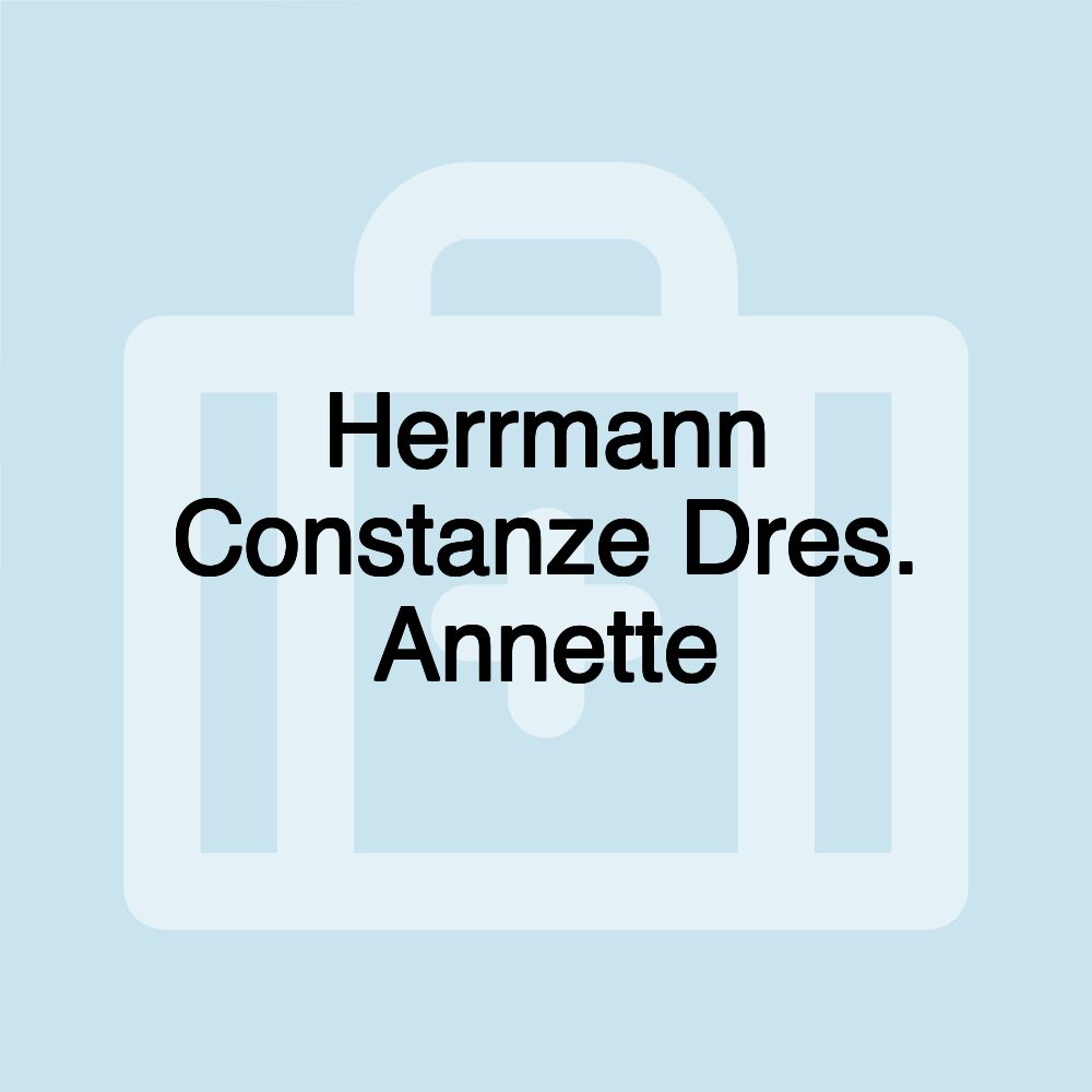 Herrmann Constanze Dres. Annette