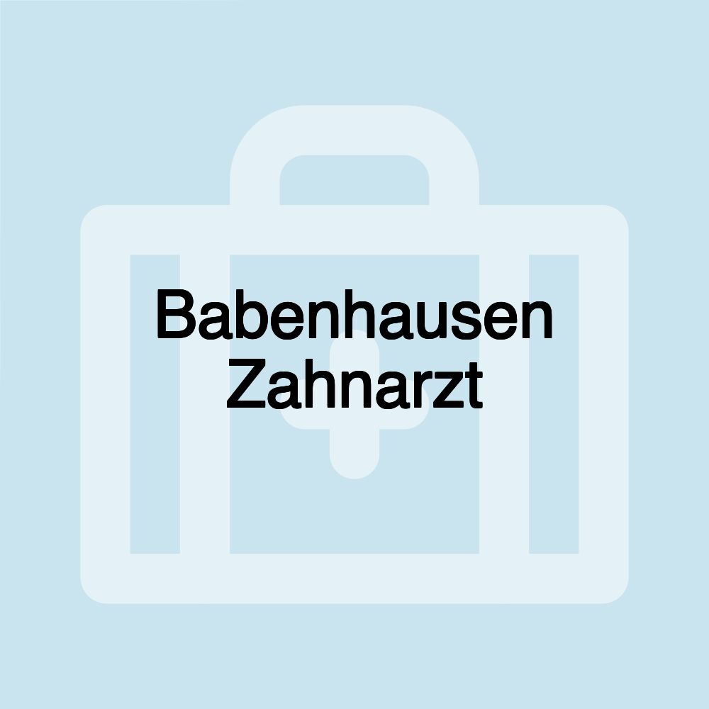 Babenhausen Zahnarzt