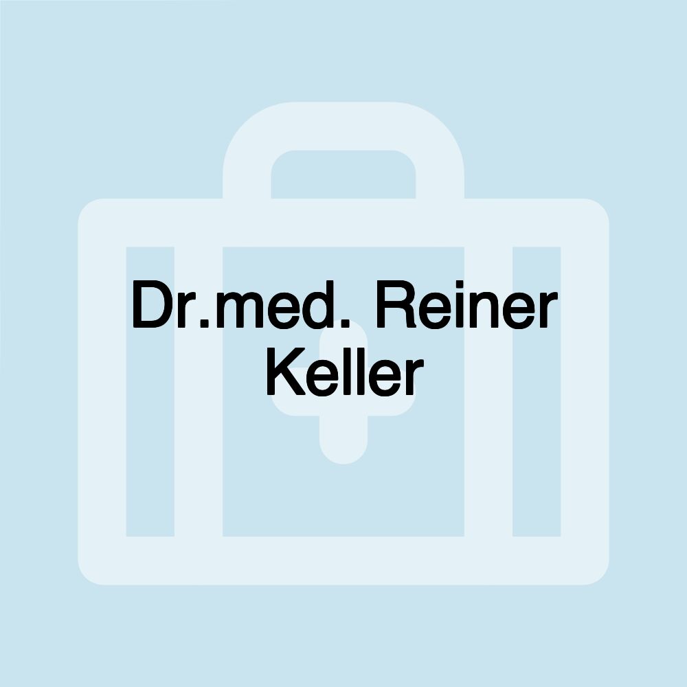 Dr.med. Reiner Keller