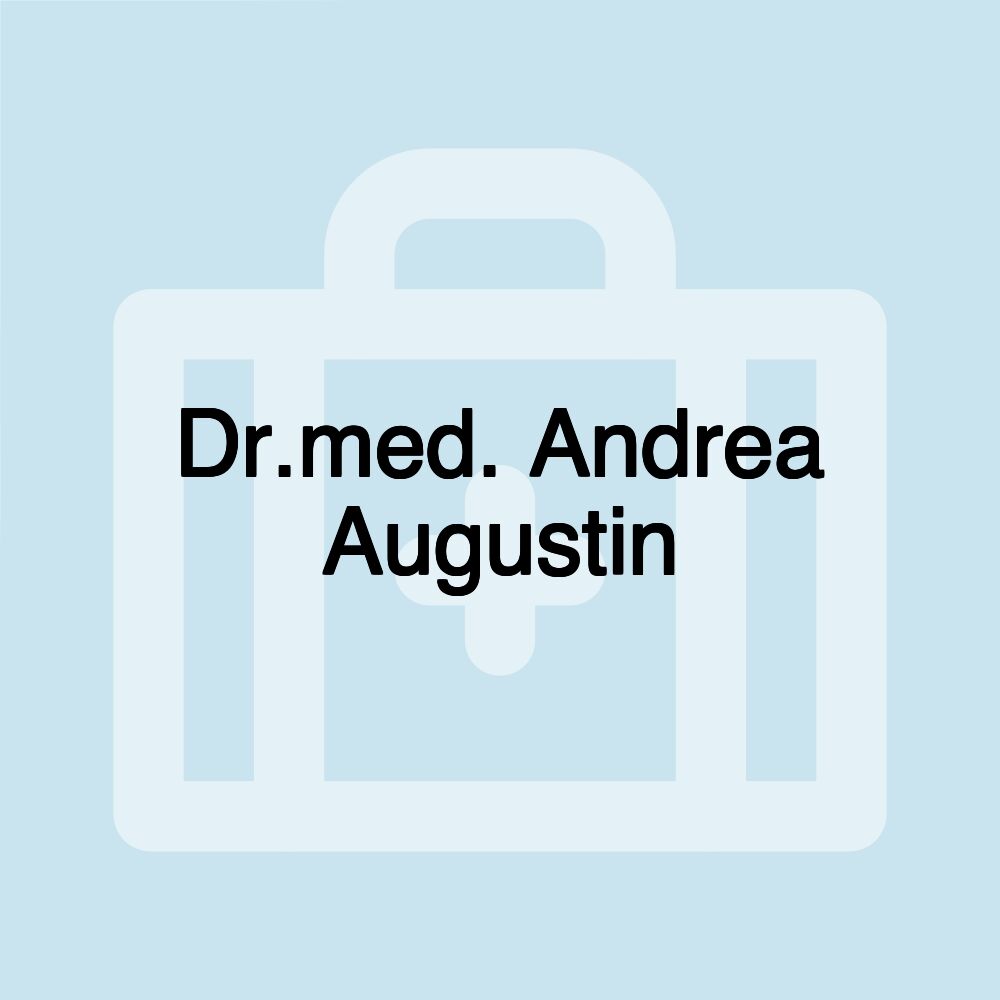 Dr.med. Andrea Augustin