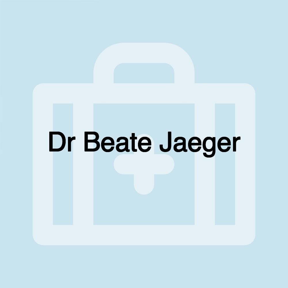 Dr Beate Jaeger