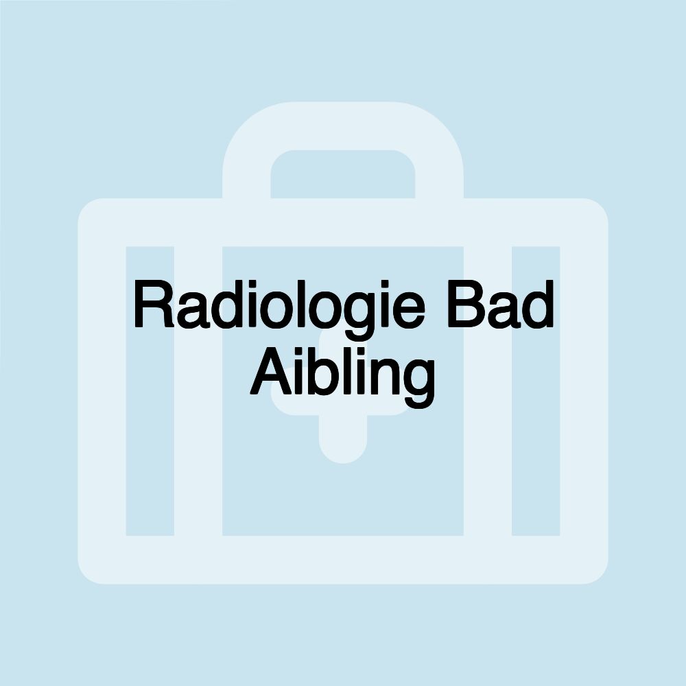 Radiologie Bad Aibling