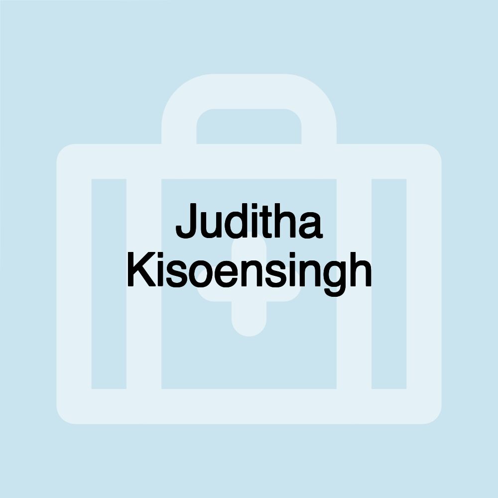 Juditha Kisoensingh