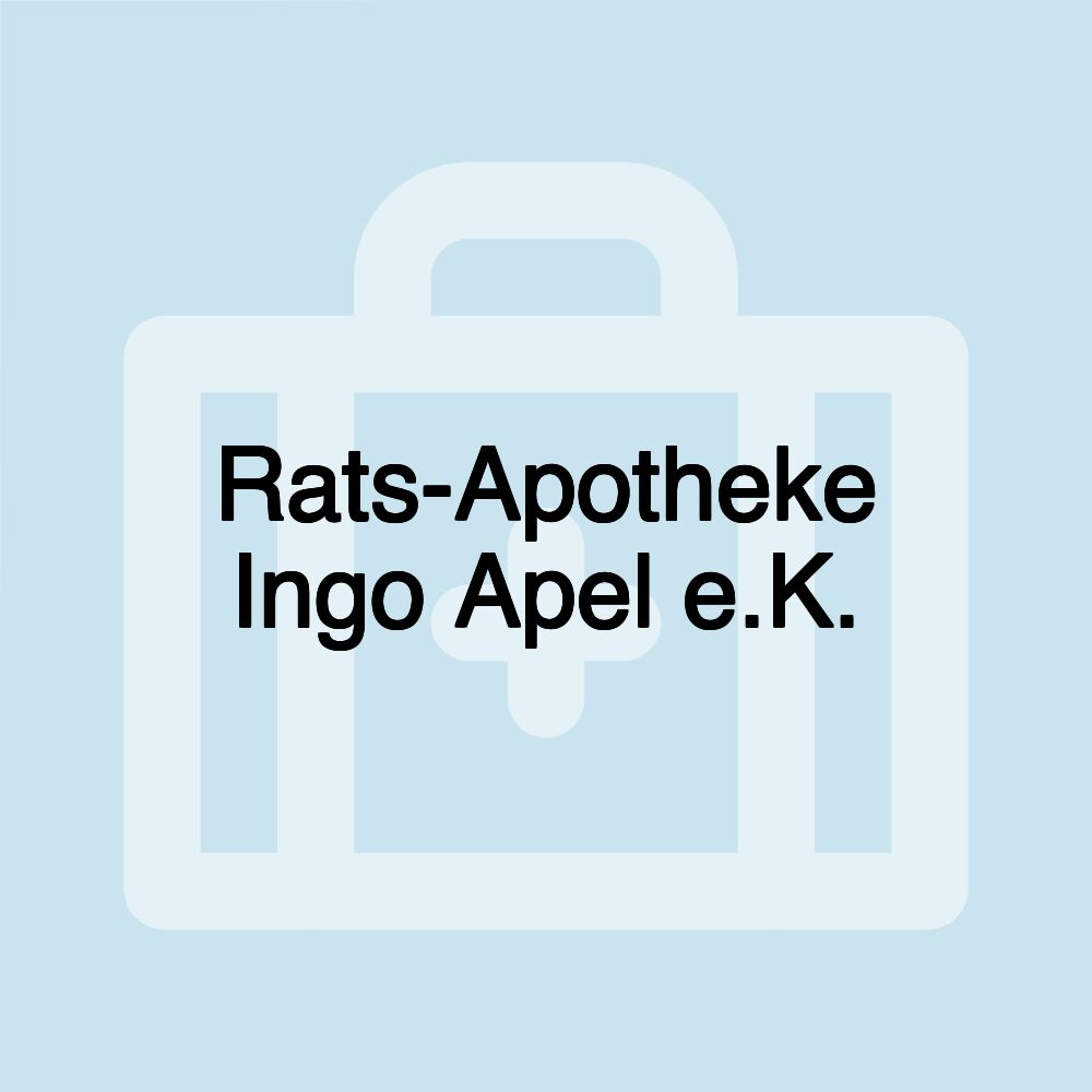 Rats-Apotheke Ingo Apel e.K.