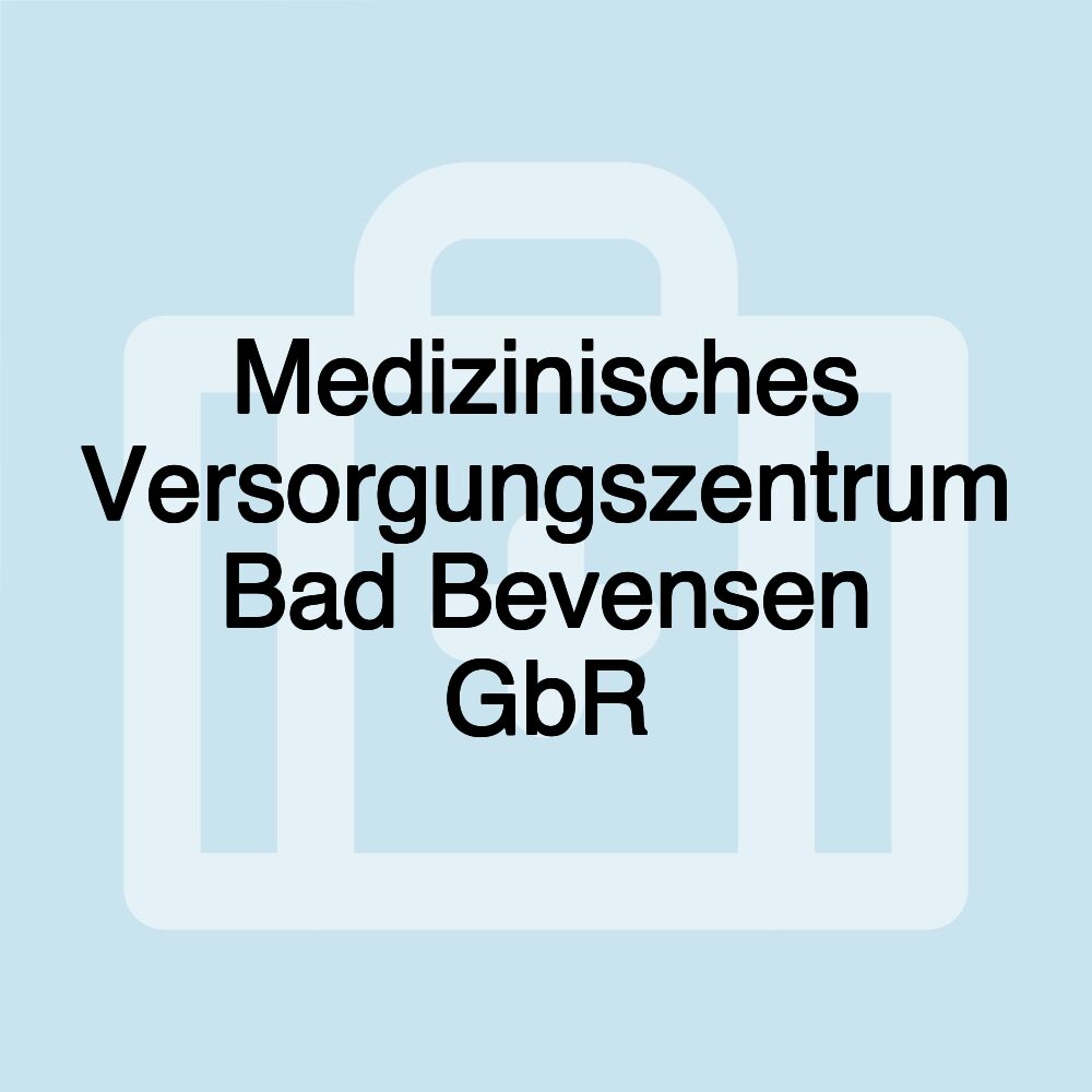 Medizinisches Versorgungszentrum Bad Bevensen GbR