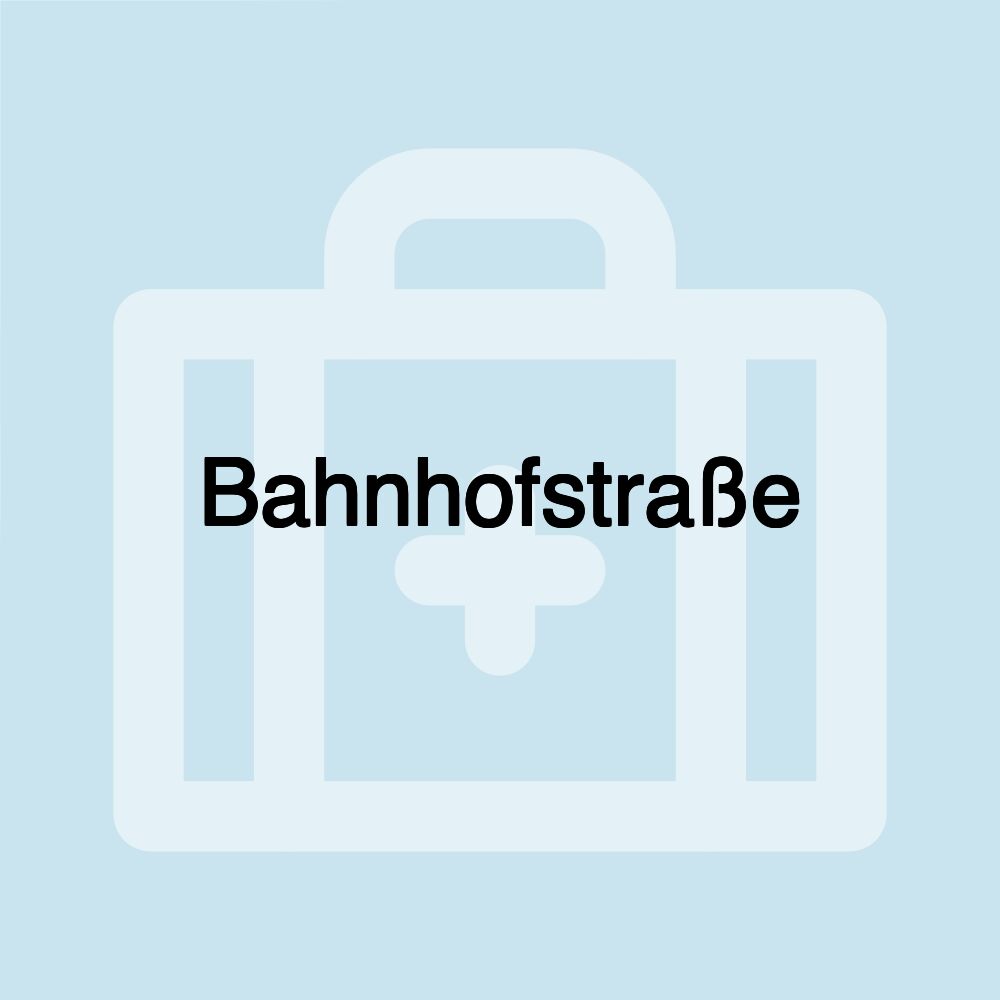 Bahnhofstraße