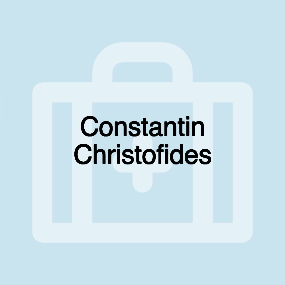 Constantin Christofides