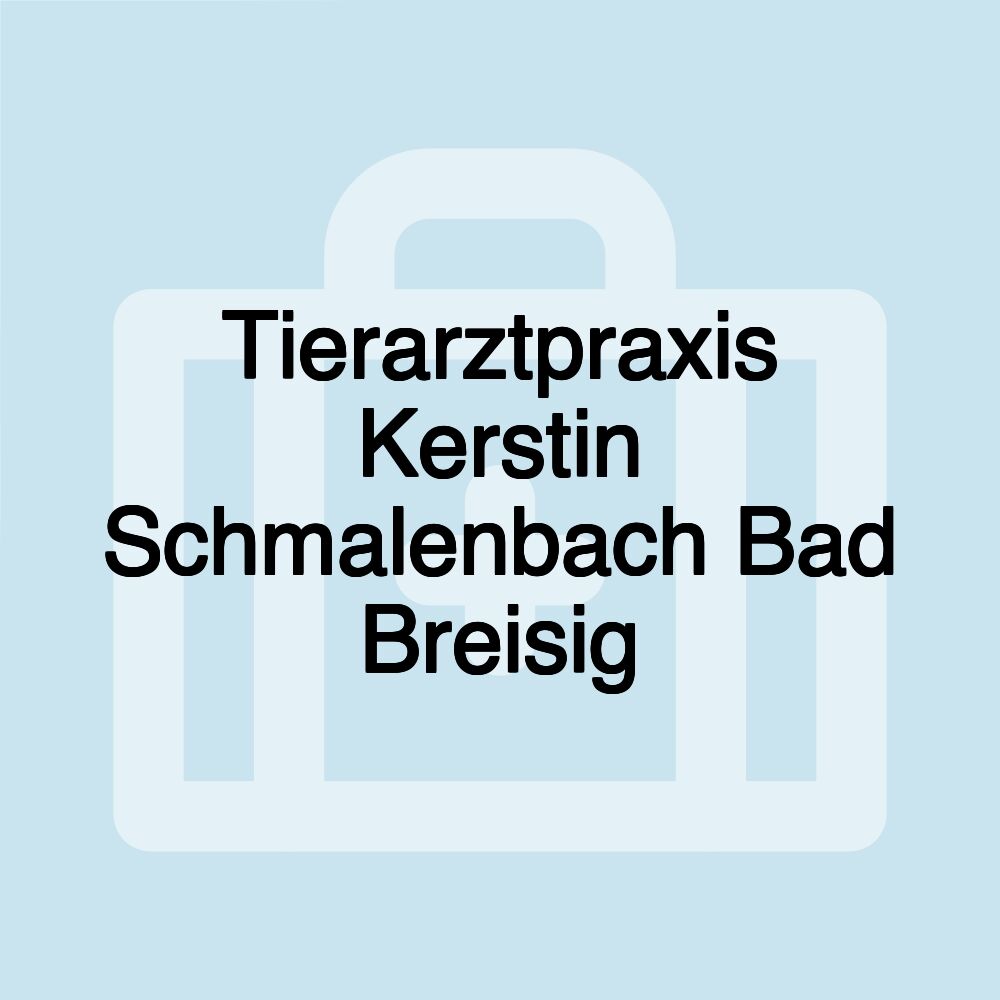 Tierarztpraxis Kerstin Schmalenbach Bad Breisig