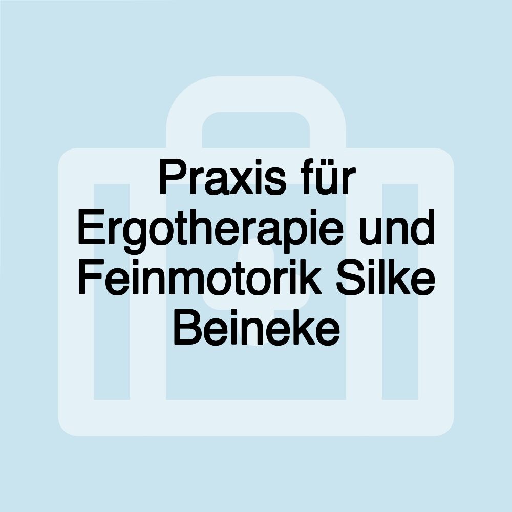 Praxis für Ergotherapie und Feinmotorik Silke Beineke