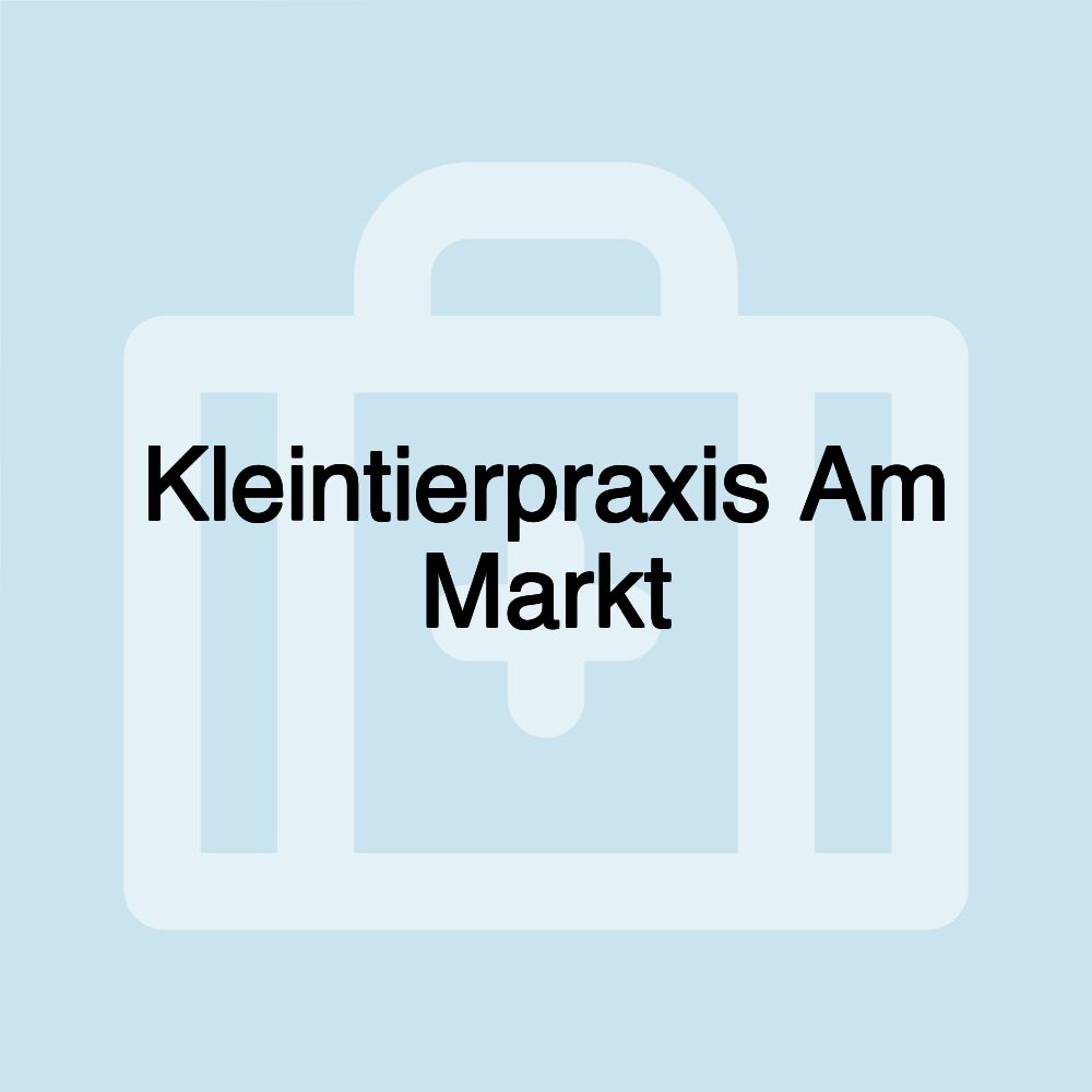 Kleintierpraxis Am Markt