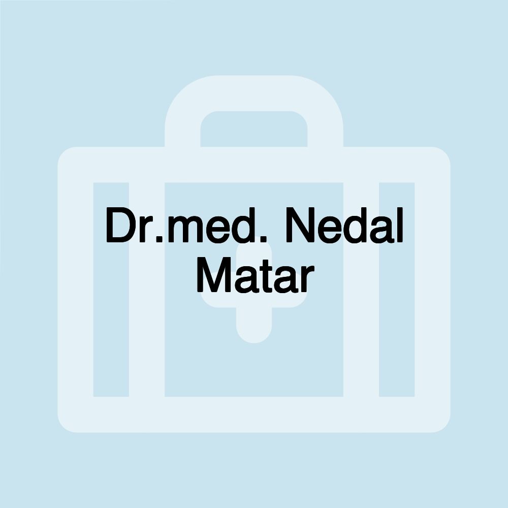 Dr.med. Nedal Matar