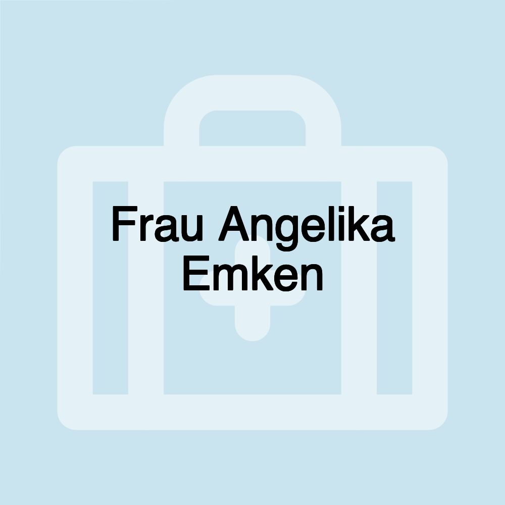 Frau Angelika Emken