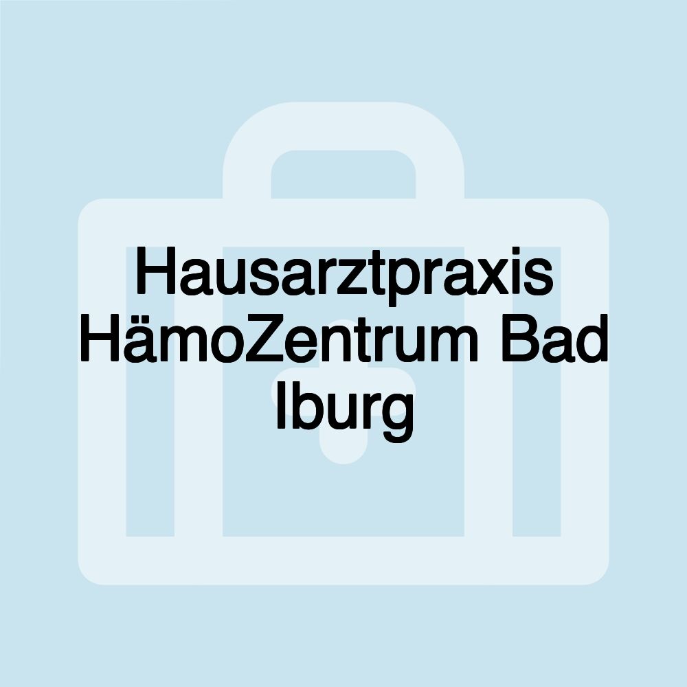 Hausarztpraxis HämoZentrum Bad Iburg