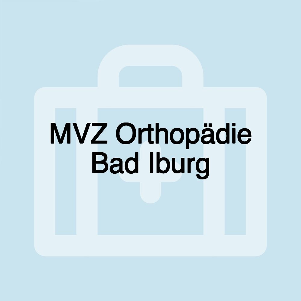 MVZ Orthopädie Bad Iburg