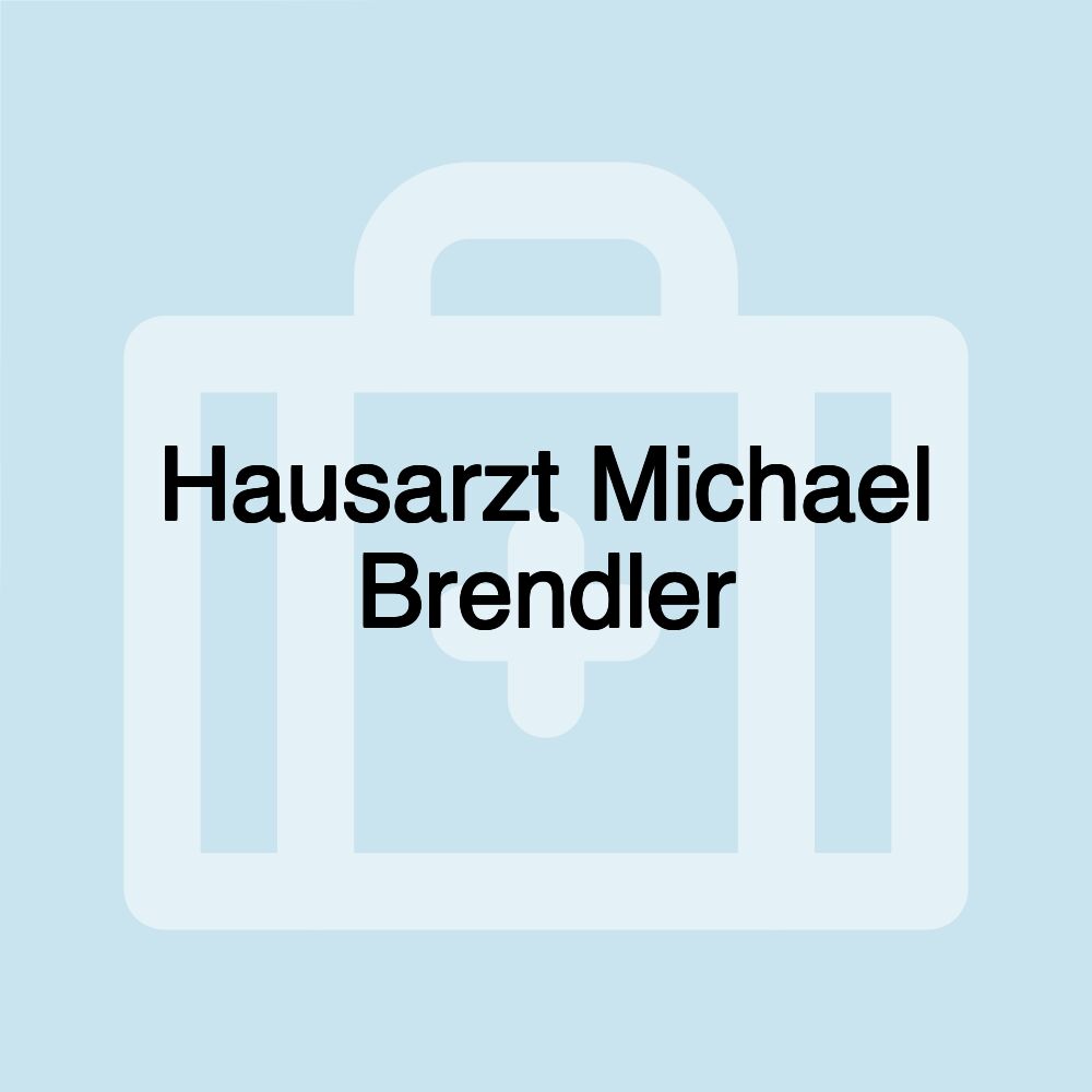 Hausarzt Michael Brendler