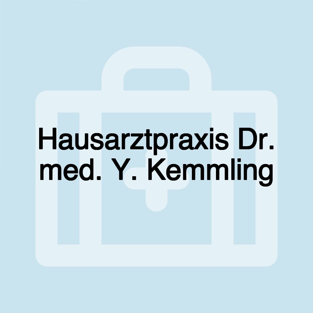 Hausarztpraxis Dr. med. Y. Kemmling