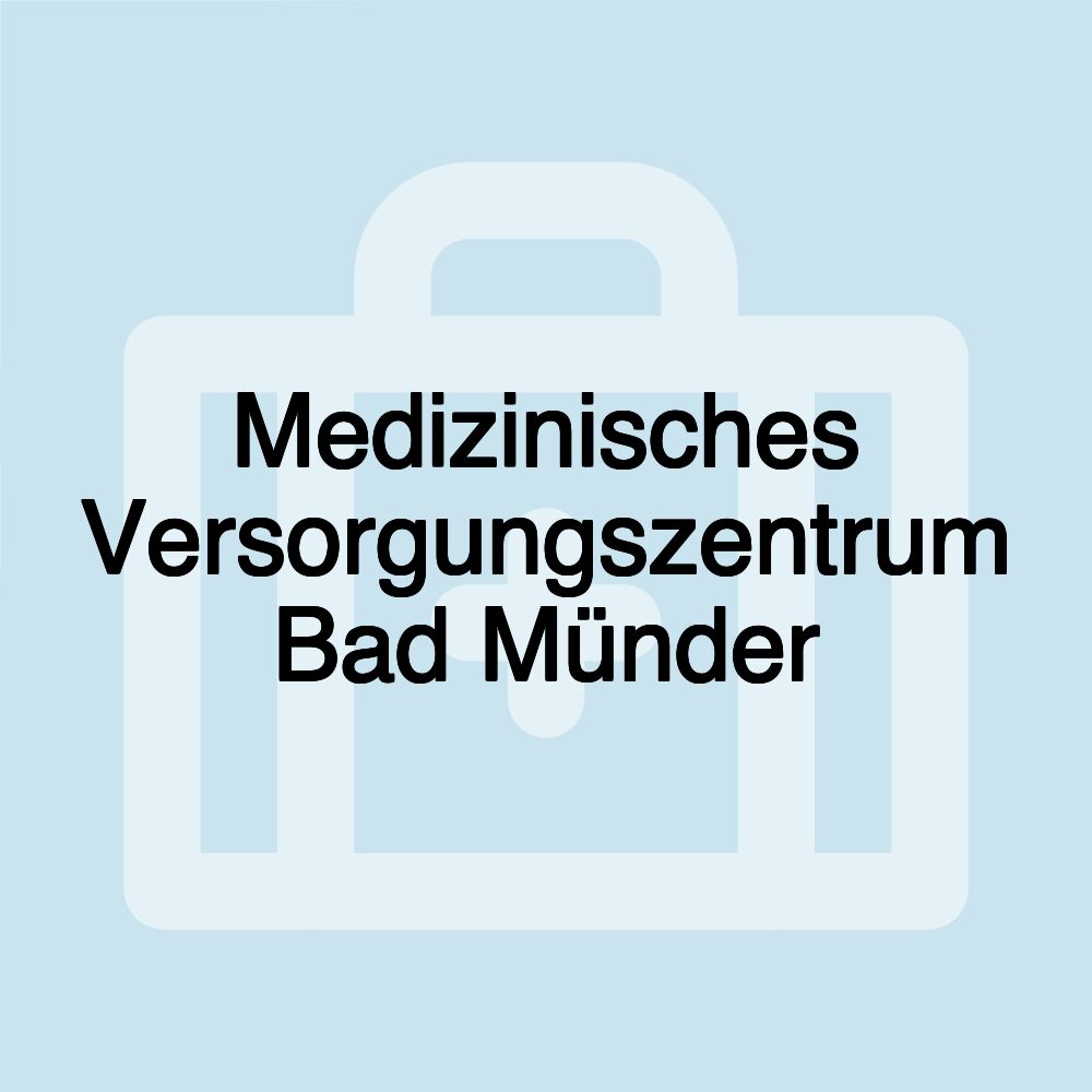 Medizinisches Versorgungszentrum Bad Münder