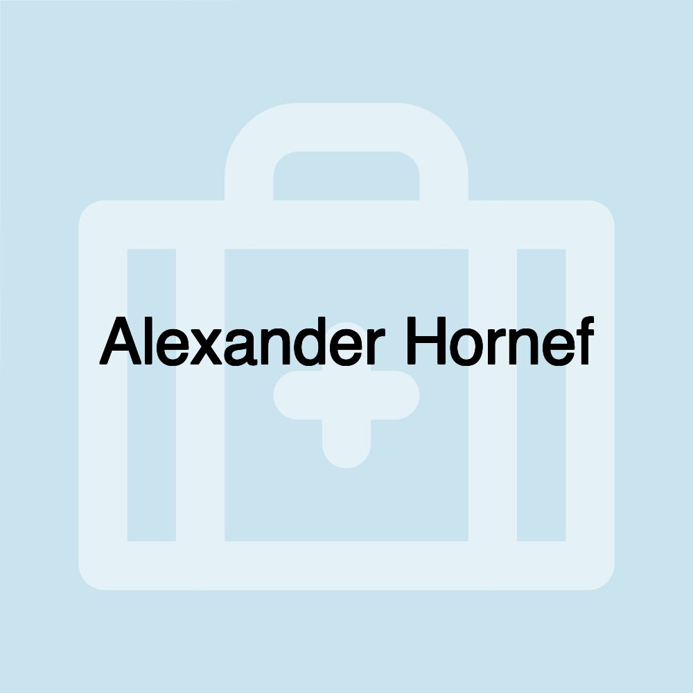 Alexander Hornef