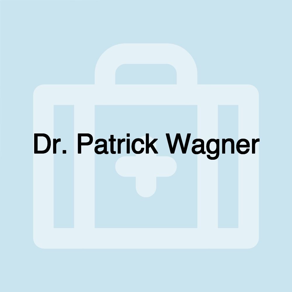 Dr. Patrick Wagner