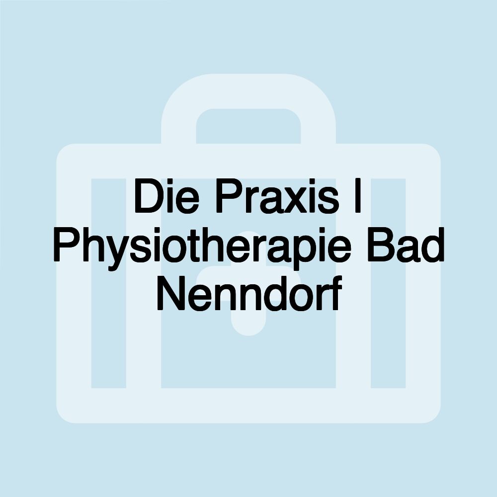 Die Praxis | Physiotherapie Bad Nenndorf