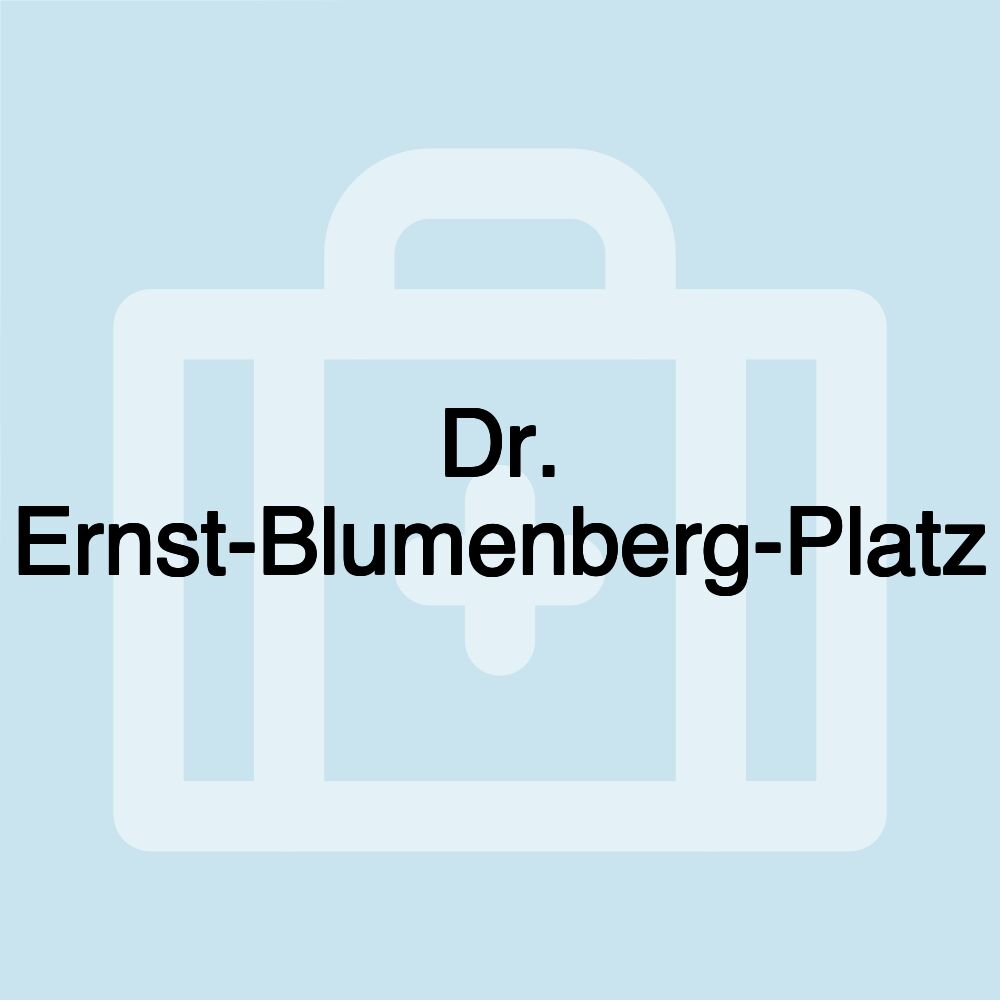 Dr. Ernst-Blumenberg-Platz