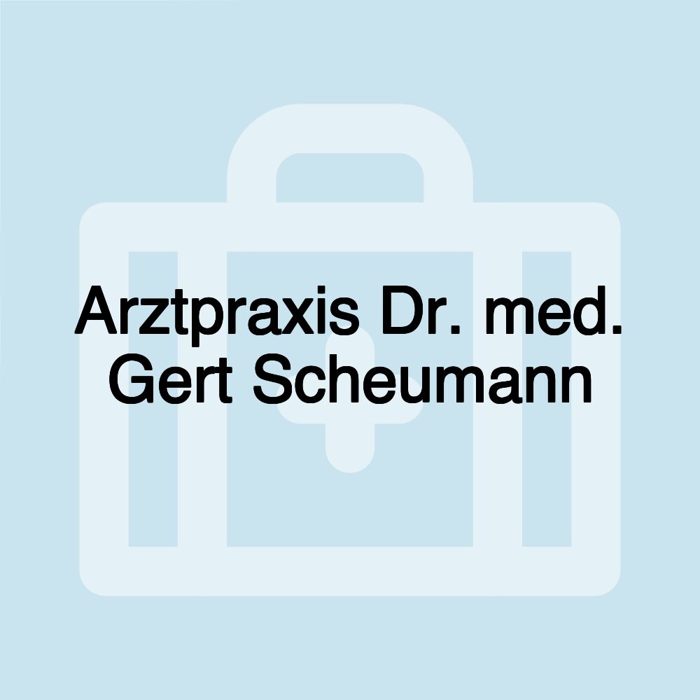 Arztpraxis Dr. med. Gert Scheumann