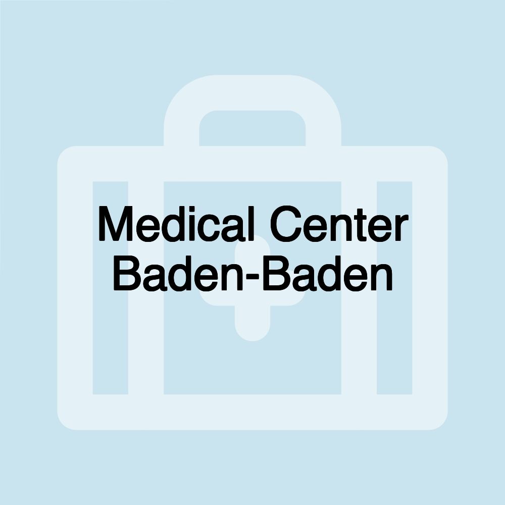 Medical Center Baden-Baden