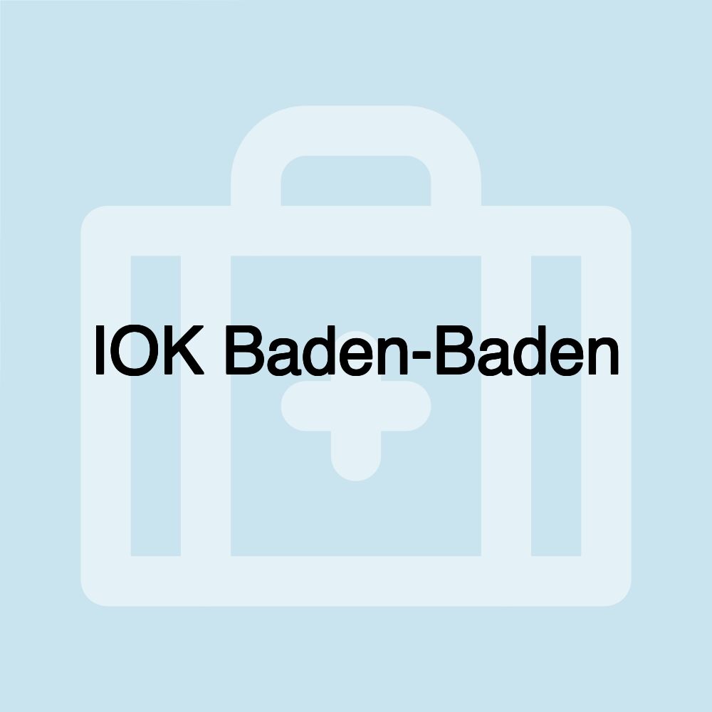 IOK Baden-Baden