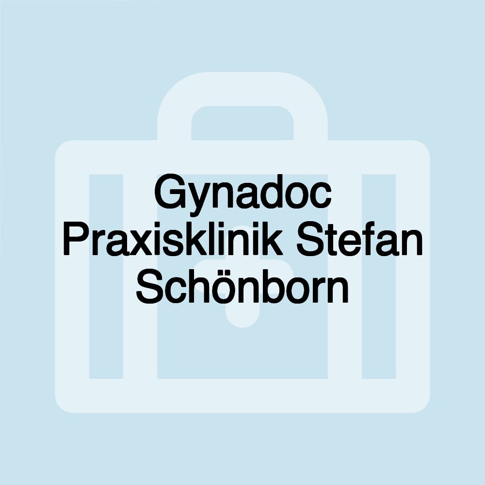 Gynadoc Praxisklinik Stefan Schönborn