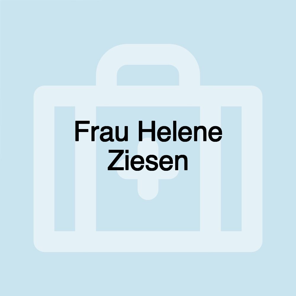 Frau Helene Ziesen