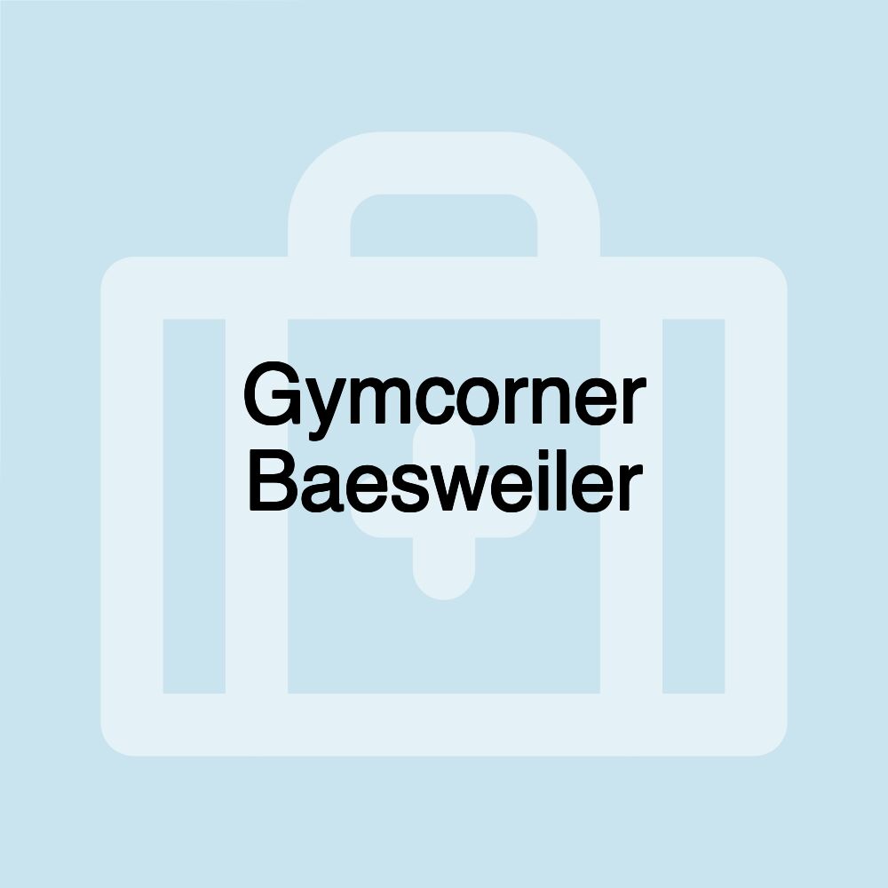 Gymcorner Baesweiler