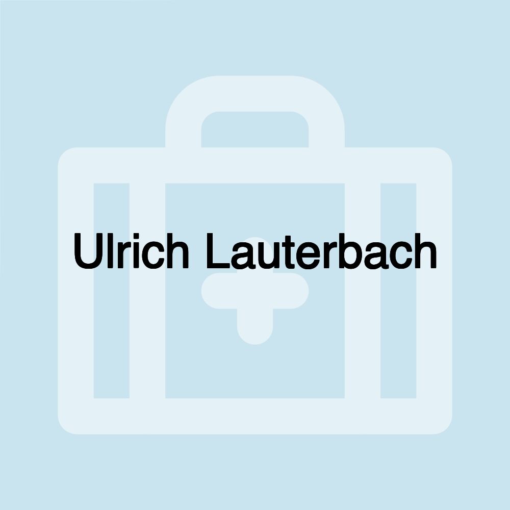 Ulrich Lauterbach