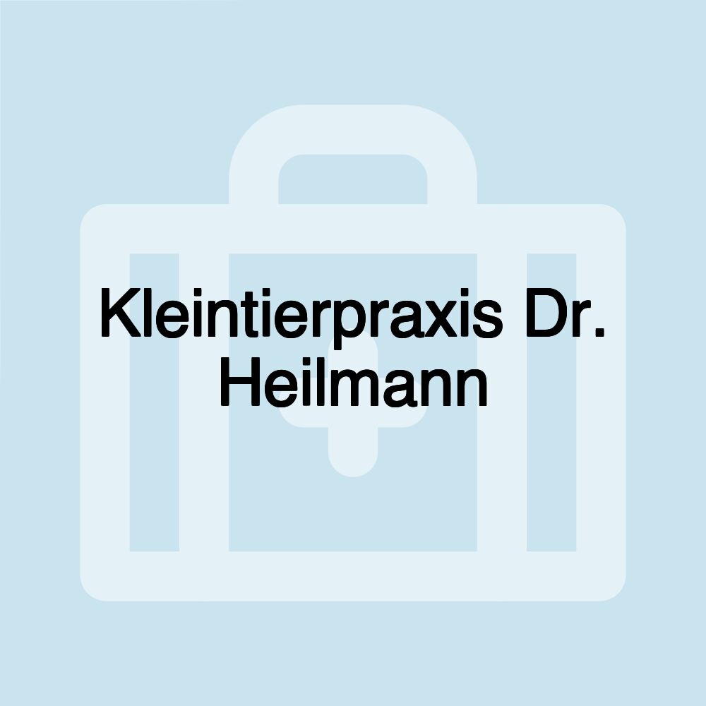 Kleintierpraxis Dr. Heilmann