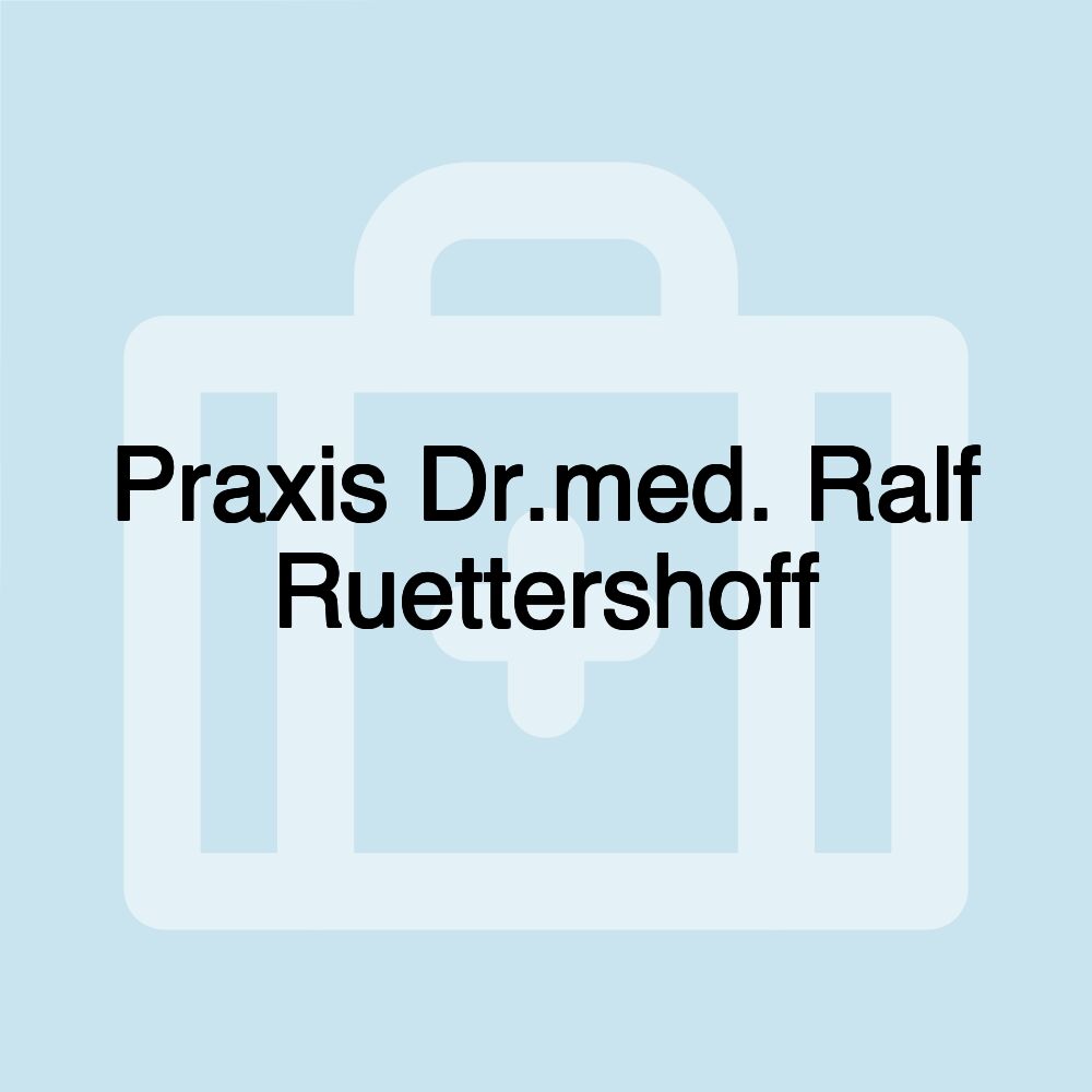 Praxis Dr.med. Ralf Ruettershoff