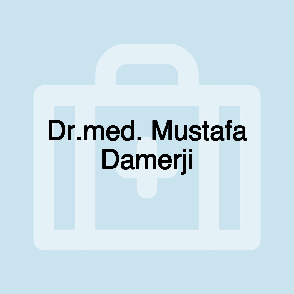 Dr.med. Mustafa Damerji