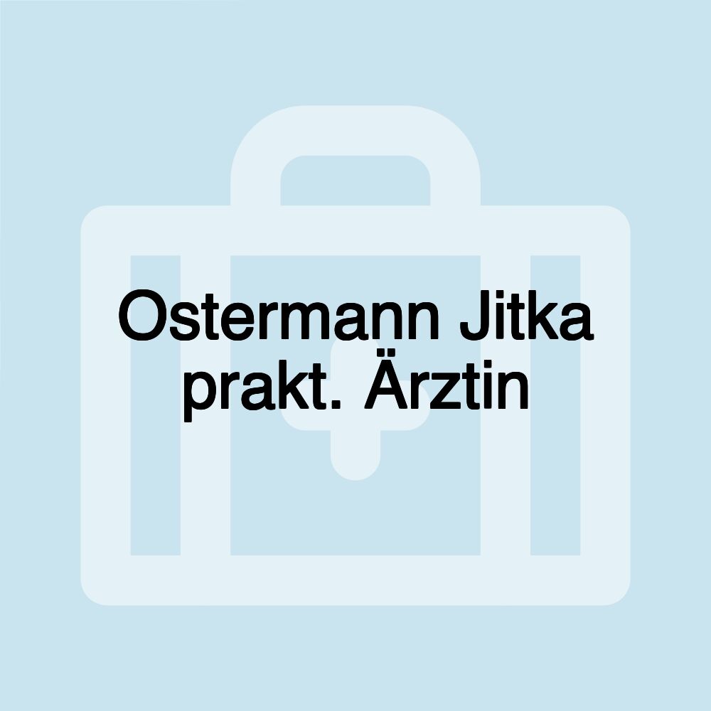 Ostermann Jitka prakt. Ärztin