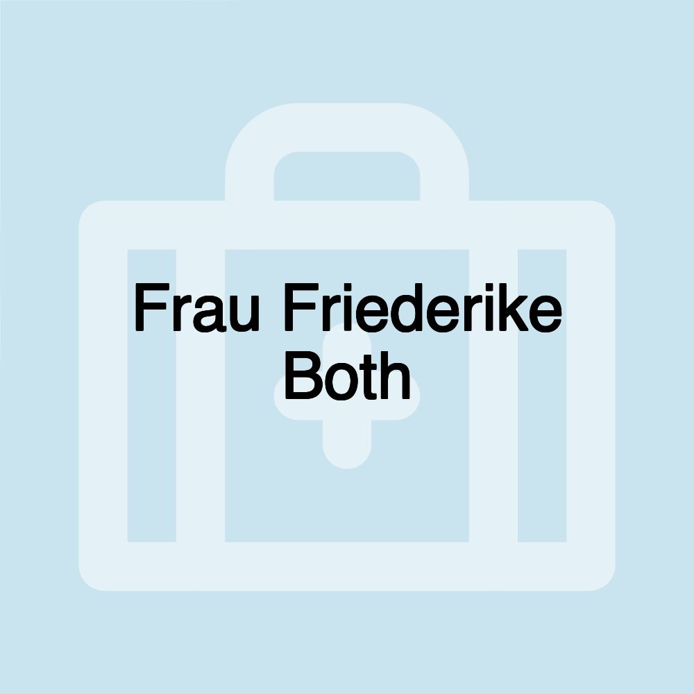 Frau Friederike Both