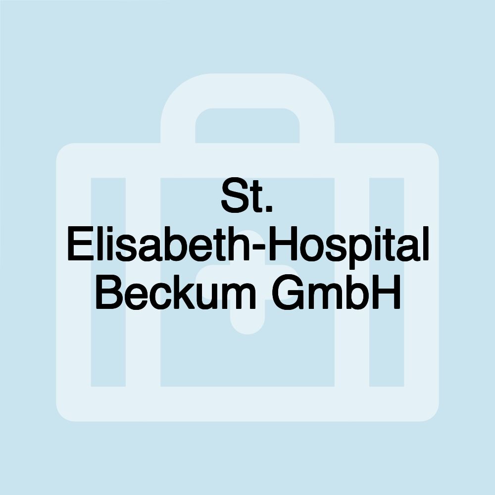 St. Elisabeth-Hospital Beckum GmbH