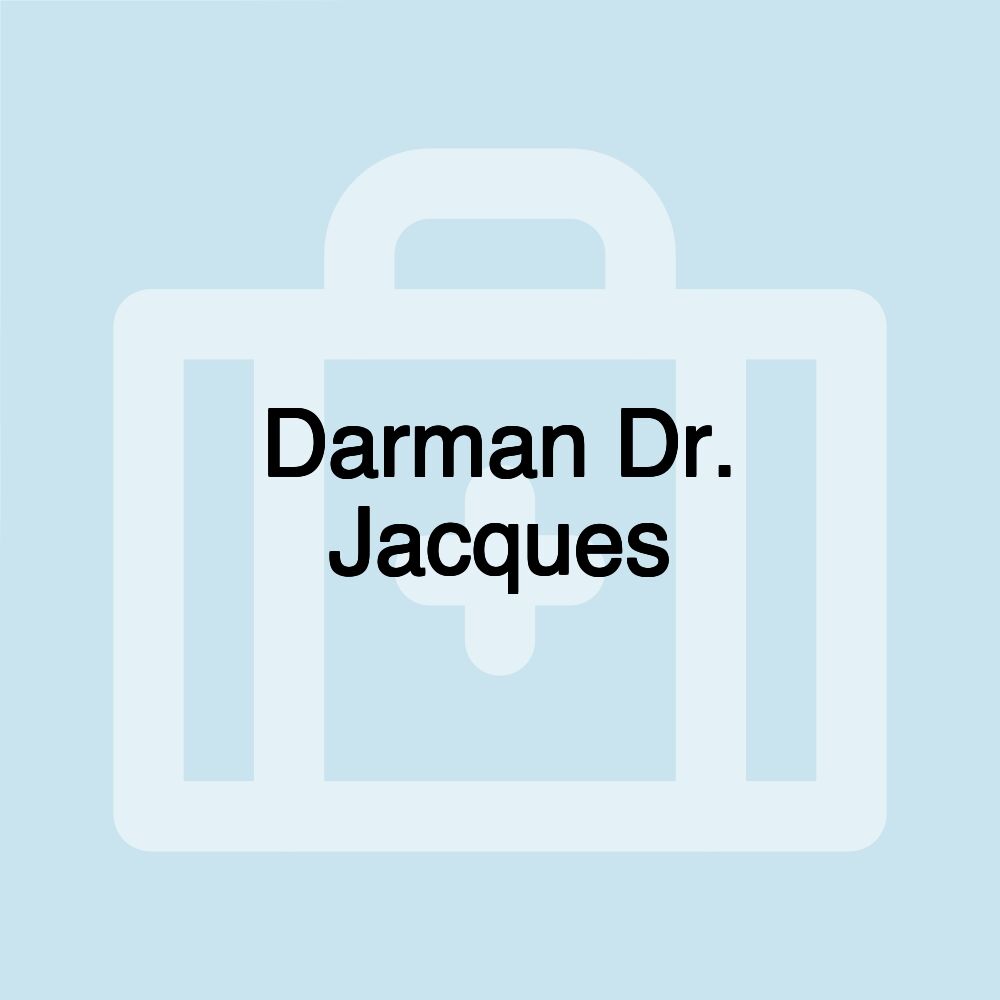 Darman Dr. Jacques