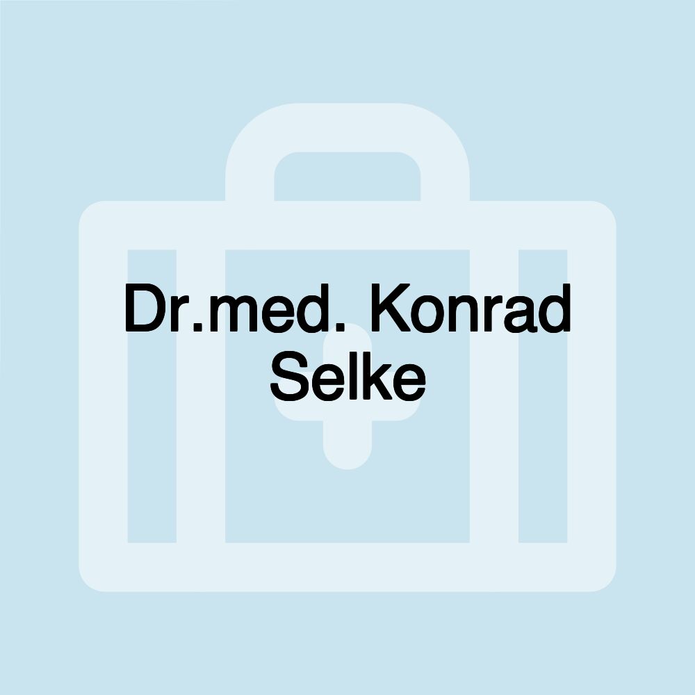 Dr.med. Konrad Selke