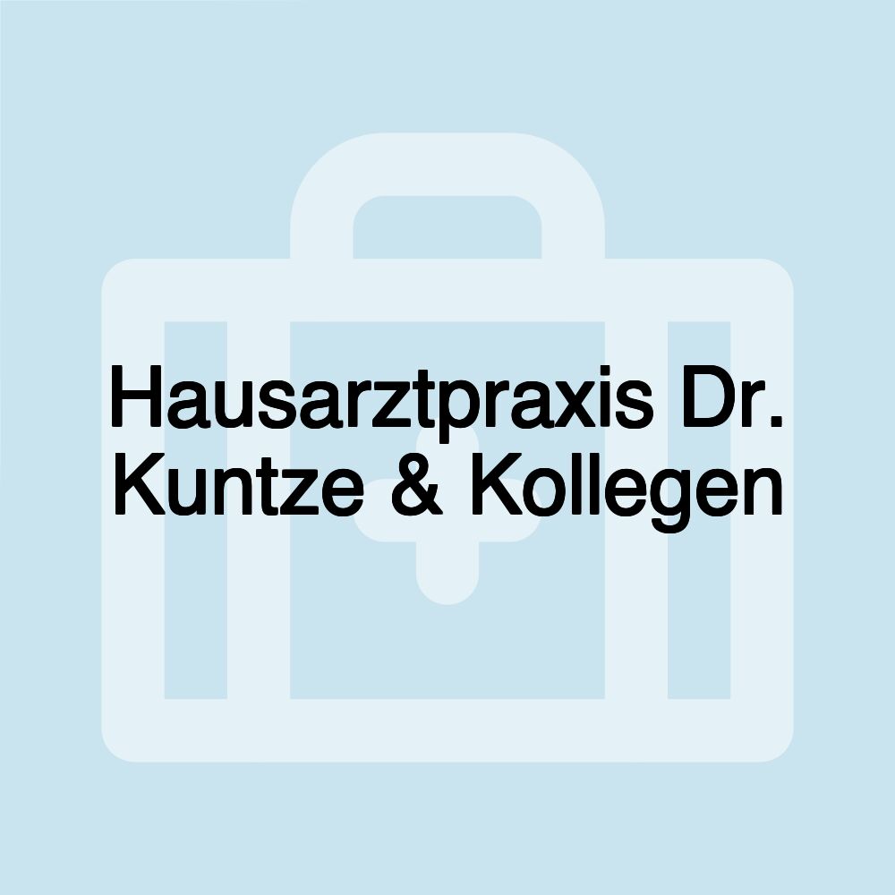 Hausarztpraxis Dr. Kuntze & Kollegen