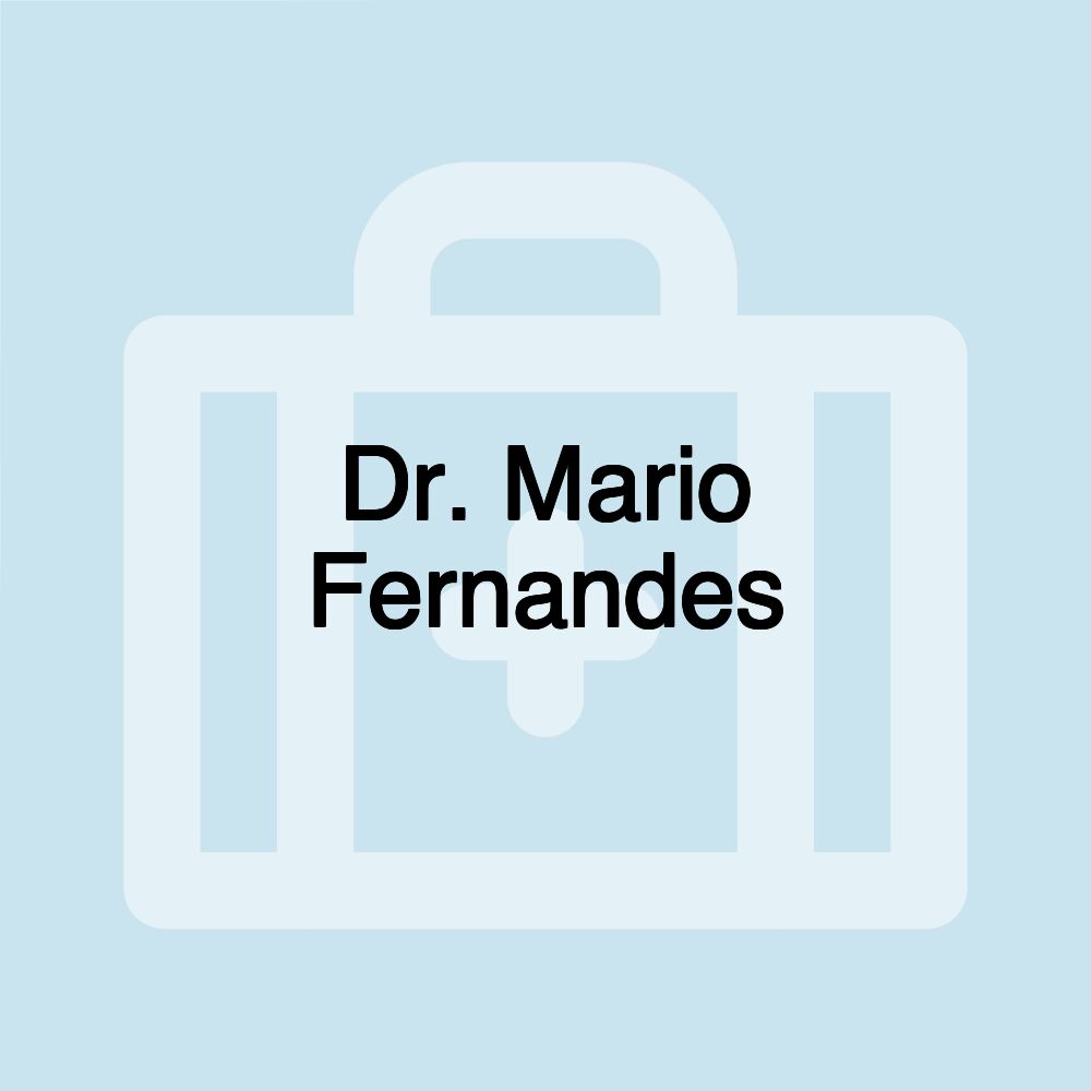 Dr. Mario Fernandes