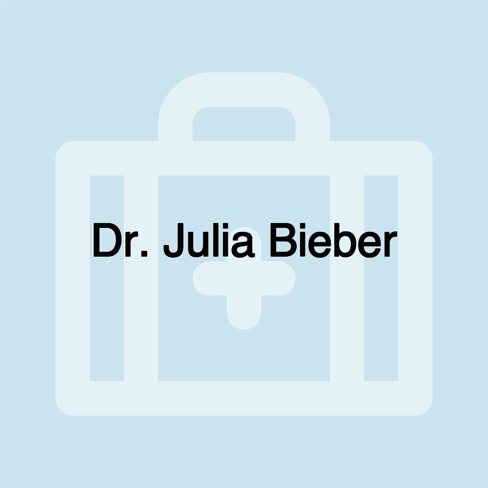 Dr. Julia Bieber