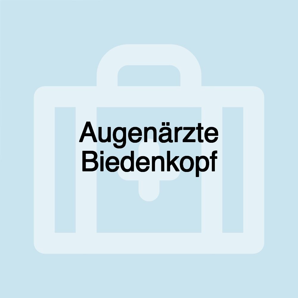 Augenärzte Biedenkopf