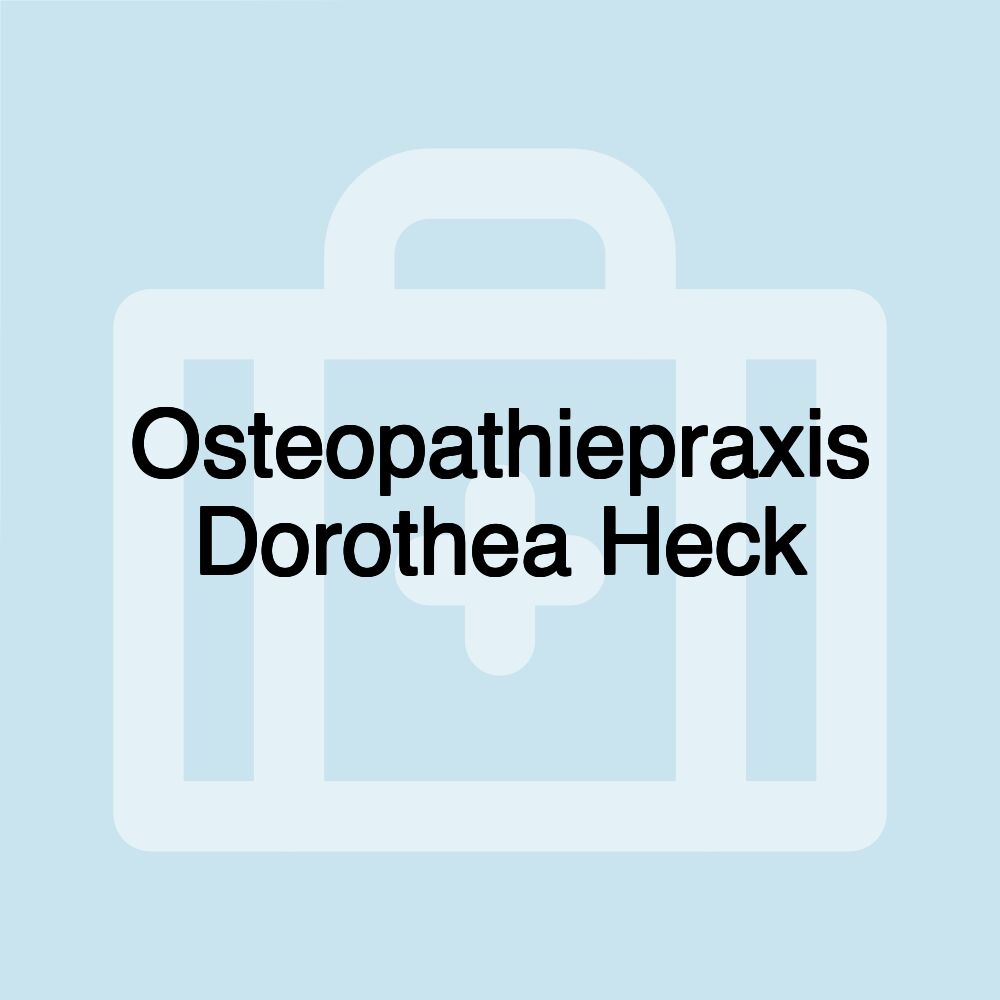 Osteopathiepraxis Dorothea Heck